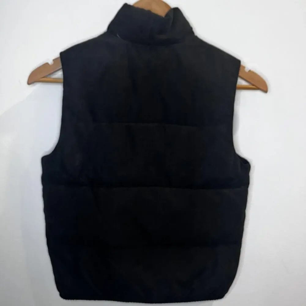 Abercrombie Kids Full Zip Vest Boys 7/8 Puffer Wind Water Resistant‎ Preppy Y2K